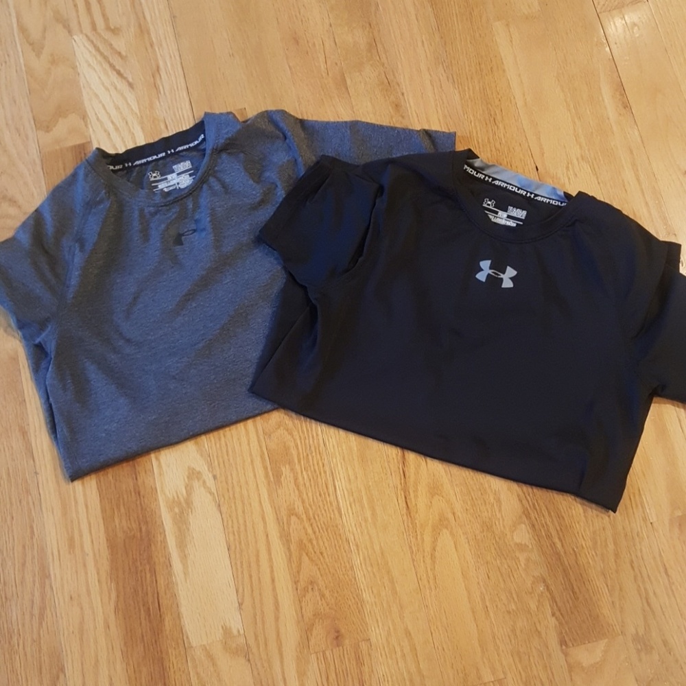 2 Under Armour fitted shirts